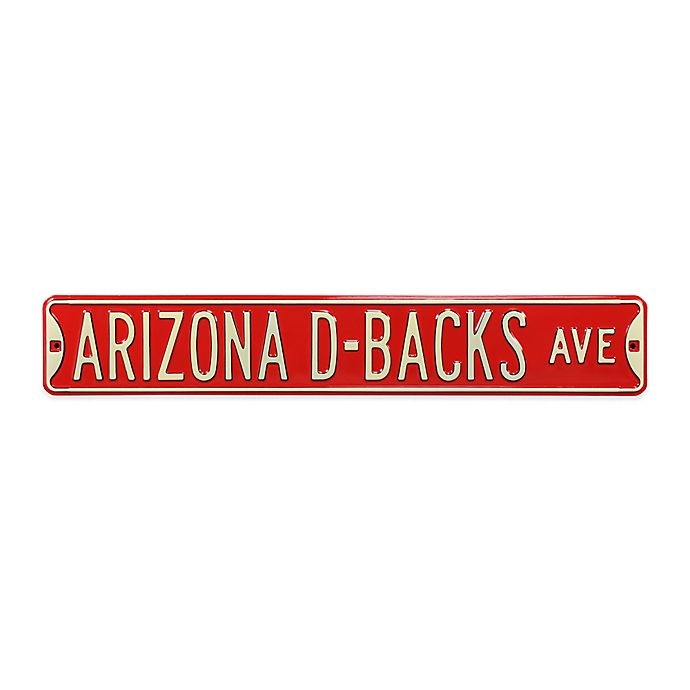 Alternate image 1 for MLB Arizona Diamondbacks Steel Street Sign