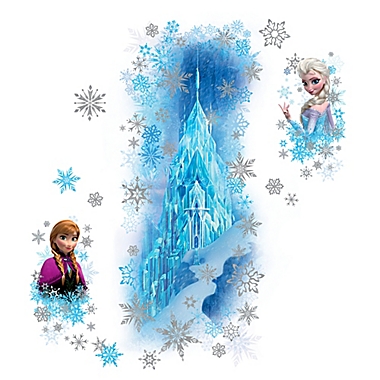 RoomMates Disney&reg; Frozen Ice Palace Peel and Stick Giant Wall Decals. View a larger version of this product image.