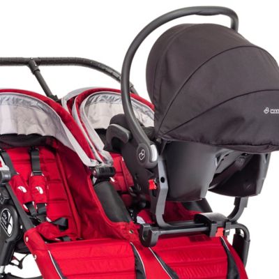 baby jogger double stroller car seat adapter