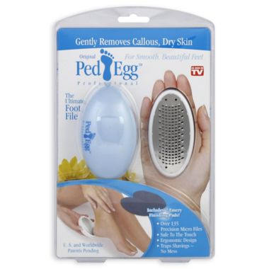 As Seen on TV PedEgg&trade; Professional Pedicure Foot File with Emery Boards. View a larger version of this product image.