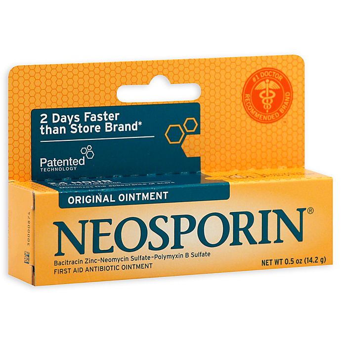 Can You Put Neosporin In Your Nose For A Sore Neosporin 5 Oz First Aid Antibiotic Ointment Buybuy Baby