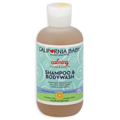 california baby calming shampoo & bodywash