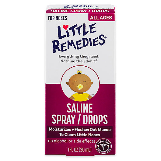 Alternate image 1 for Little Remedies® Little Noses® Saline Spray/Drops