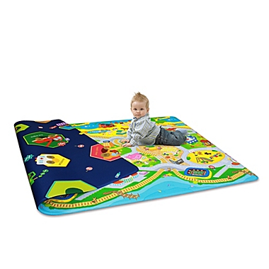 Dwinguler Large Kid&#39;s Playmat in Mytown. View a larger version of this product image.