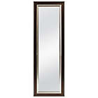 Alternate image 0 for Better Over-the-Door Beaded 17.5-Inch x 53.5-Inch Mirror in Bronze