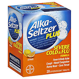 Alka-Seltzer Plus 20-Count Severe Cold & Flu Effervescent Tablets