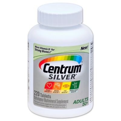 Centrum&reg; Silver&reg; 220-Count Multivitamin/Multimineral Supplement Tablets