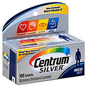 Centrum&reg; Silver&reg; 100-Count Men 50+ Multivitamin/Multimineral Supplement Tablets