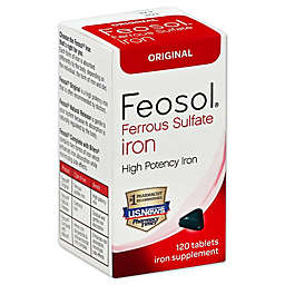 Feosol Original 120-Count Iron Tablets