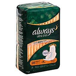 Always® Ultra Thin Flexi-Wings 28-Count Overnight Pads