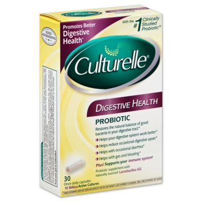 Culturelle 30-Count Digestive Health Probiotic Capsules