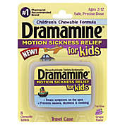 Dramamine&reg; Motion Sickness Relief for Kids 8-Count Chewable Tablets in Grape Flavor