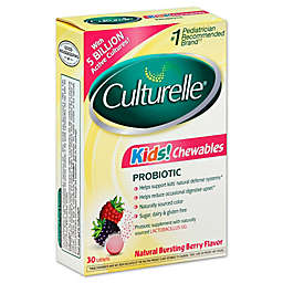 Culturelle® Kids Probiotic 30-Count Chewable Tablets in Bursting Berry Flavor