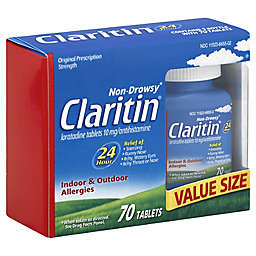 Claritin® 70-Count 10 mg 24-Hour Allergy Tablets