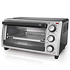 Alternate image 0 for Black &amp; Decker&trade; 4-Slice Toaster Oven in Grey