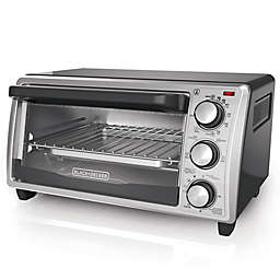 Black & Decker™ 4-Slice Toaster Oven in Grey