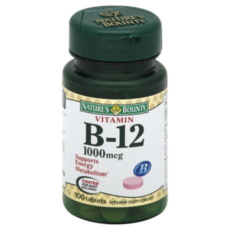 Nature's Bounty 100-Count Vitamin B-12 1000 mcg Tablets | Bed Bath & Beyond