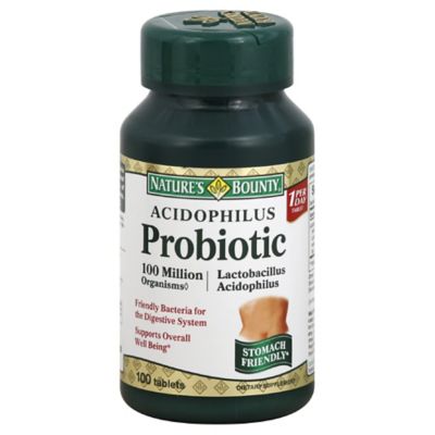 Nature&#39;s Bounty 100-Count Acidophilus Probiotic Tablets
