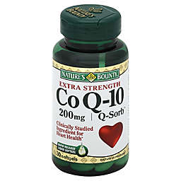 Nature&#39;s Bounty 30-Count Extra Strength Co Q-10 Q-sorb 200 mg Softgels