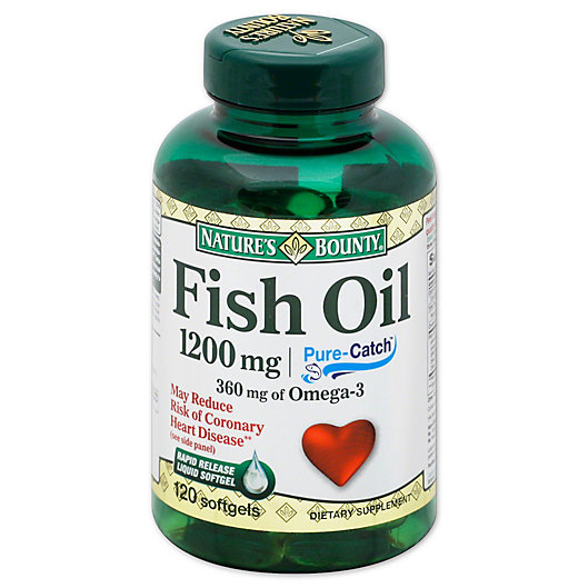 Alternate image 1 for Nature's Bounty 100-Count 1200 mg Fish Oil Rapid Release Liquid Softgels