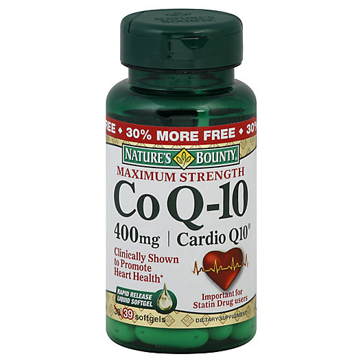 Alternate image 1 for Nature's Bounty 30-Count Maximum Strength Co Q-10 400 mg Softgels