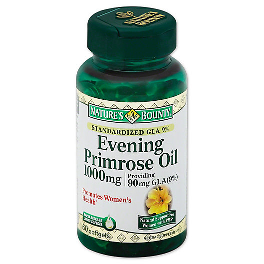 Alternate image 1 for Nature's Bounty 60-Count Evening Primrose Oil 1000 mg Softgels