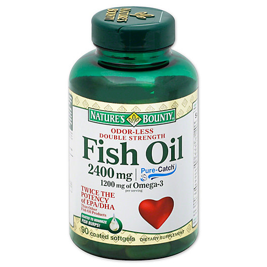 Alternate image 1 for Nature's Bounty® Fish Oil 90-Count Coated Softgels