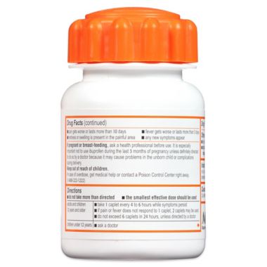 Motrin&reg; IB Ibuprofen Tablets 225-Count Caplets. View a larger version of this product image.
