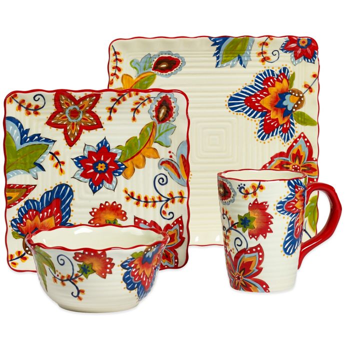 Elena Earthenware Dinnerware Collection Bed Bath and Beyond Canada