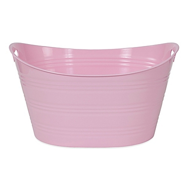 Creative Bath&trade; Storage Tub in Light Pink. View a larger version of this product image.