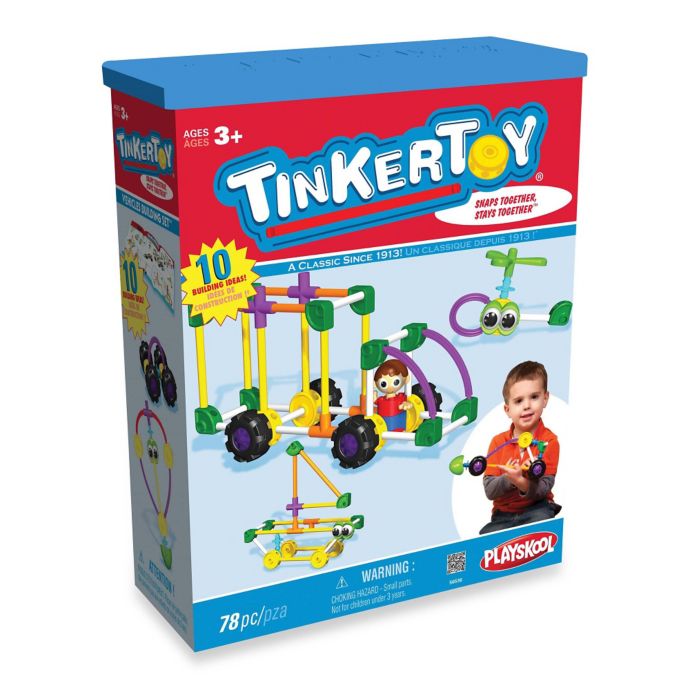 tinkertoy on the go building set