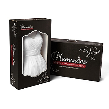Memories Pre-Paid Platinum Gown Preservation Kit. View a larger version of this product image.