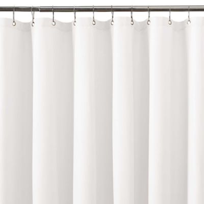 Wamsutta Luxury Fabric Shower Curtain Liner White       UP-5 70" x 72" 