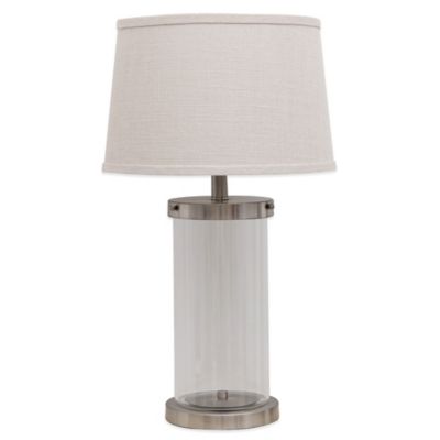 fillable glass table lamps