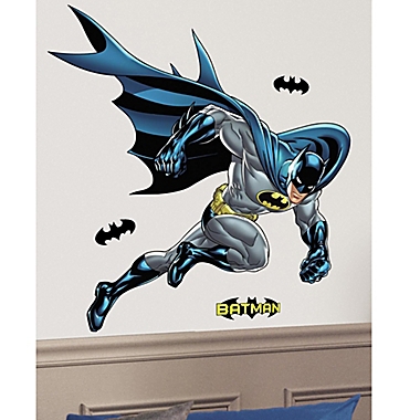 Batman Bold Justice Peel and Stick Giant Wall Decals. View a larger version of this product image.