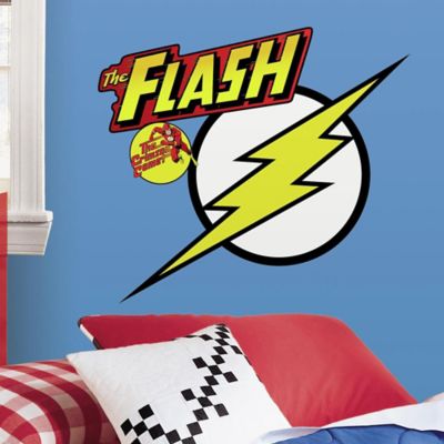 RoomMates Flash Logo Peel and Stick Giant Wall Decals