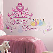 Disney&reg; Princess Crown Peel and Stick Giant Wall Decals