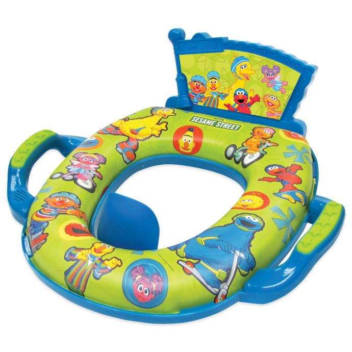 Ginsey Sesame Street® Elmo Deluxe Soft Potty Trainer with Sound Bed