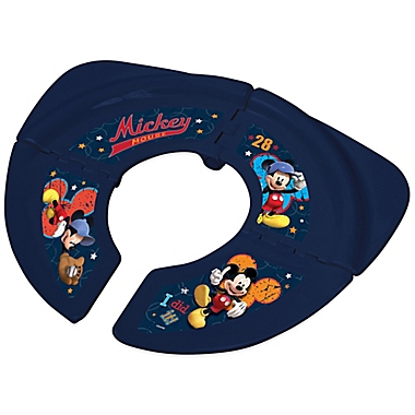 Disney&reg; Mickey Folding Travel Potty Seat with Storage Bag. View a larger version of this product image.