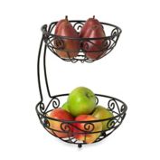 Spectrum&trade; Scroll Arched 2-Tier Server in Black