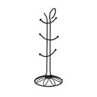 Alternate image 1 for Spectrum&trade; Leaf Mug Tree in Black