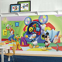 Disney® Mickey Mouse Clubhouse Capers Chair Rail 10.5-Foot x 6-Foot Mural