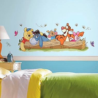 Disney&reg; Pooh and Friends Outdoor Fun Peel and Stick Wall Decals. View a larger version of this product image.