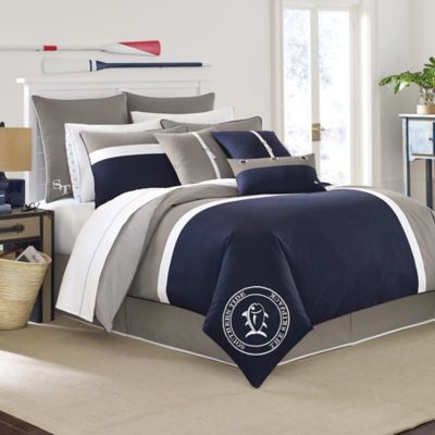 navy and grey comforter sets
