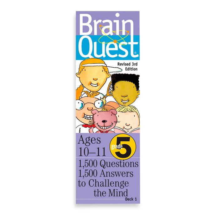 Brain Quest 5th Grade Question And Answer Game 