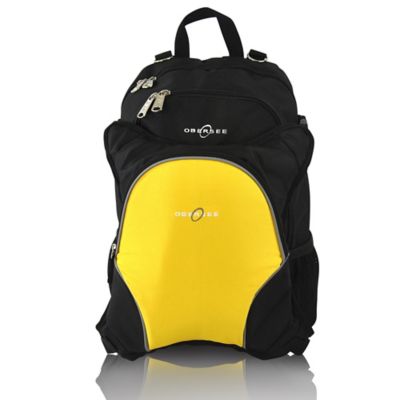 yellow diaper bag