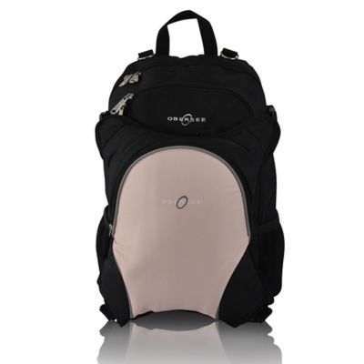 diaper backpack with cooler compartment