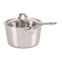 Viking® Contemporary Stainless Steel Covered Saucepans