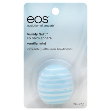 eos&trade; 0.25 oz. Visibly Soft Lip Balm in Vanilla Mint. View a larger version of this product image.