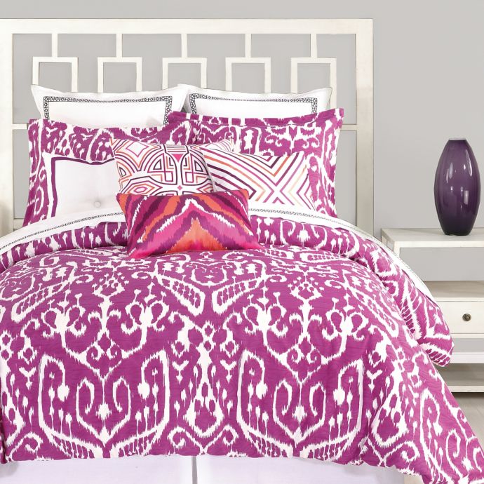 Trina Turk Ikat Comforter Set In Purple Bed Bath Beyond